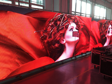 How much is outdoor LED rental electronic large screen